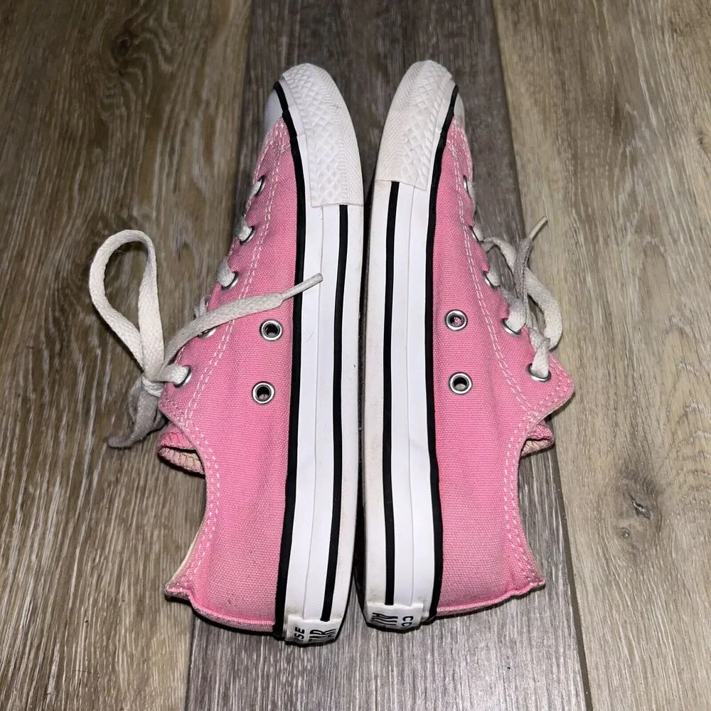 Converse Chuck Taylor All Star Kids Youth US Size 2 Sneaker Shoes Pink 3J238
